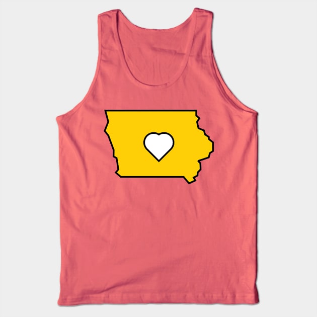 Love Iowa Tank Top by HolidayShirts